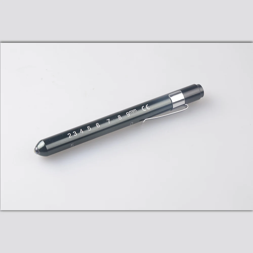 Black TOPCOM Медсестра Карманный Penlight Врач Ручка свет Аварийный Желтый Луч - Испускаемый цвет: Black