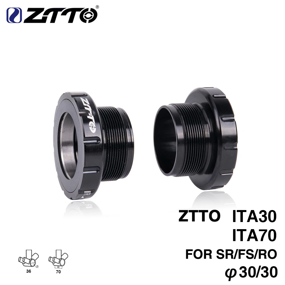 ZTTO ITA Thread Италия тип MTB дорожный велосипед нижние кронштейны ITA30 внешний подшипник