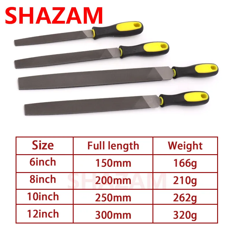 Стальные рашпили из высокоуглеродистой стали стальные напильники 6 ''/8''/10