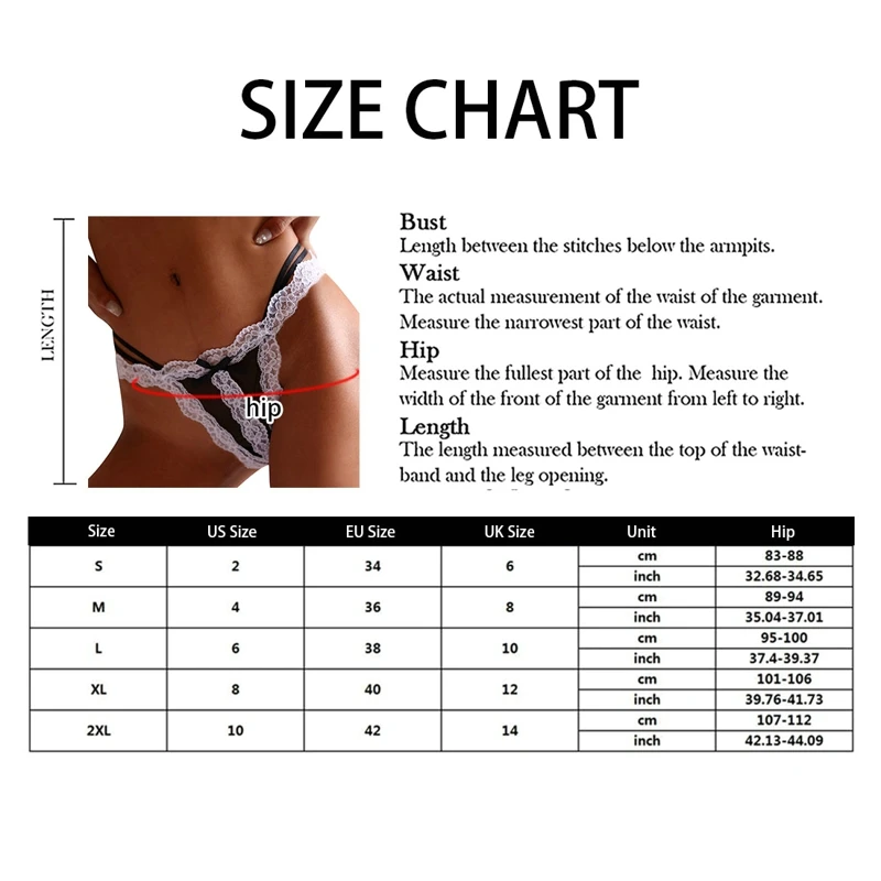 

Women's Panties Sexy Low Waist Lace Panties Soft Comfortable Bowknot Sexy Nightwear Ladies Cross Strap T Back Lingerie Black