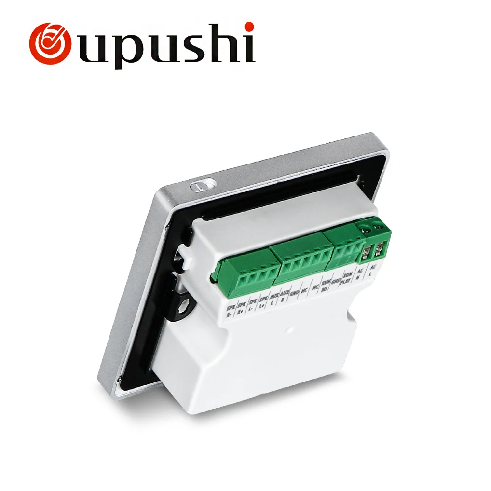 Oupushi AG-3 домашний усилитель Bluetooth цифровой стерео усилитель в стену усилитель с сенсорным ключом