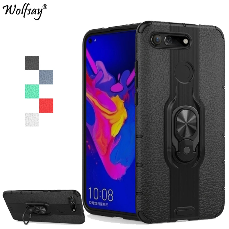 For Honor View 20 Case Shockproof Armor Robot PC + TPU Hard Phone Bumper Back Cover Huawei V20 Fundas |