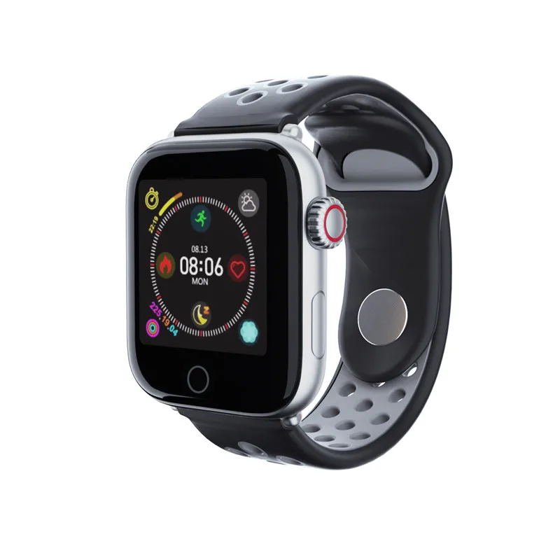Z7 SmartWatch водонепроницаемые пульсометр монитор кровяного давления педометр Смарт часы наручные для Apple Android IOS телефон часы - Цвет: Silver black gray