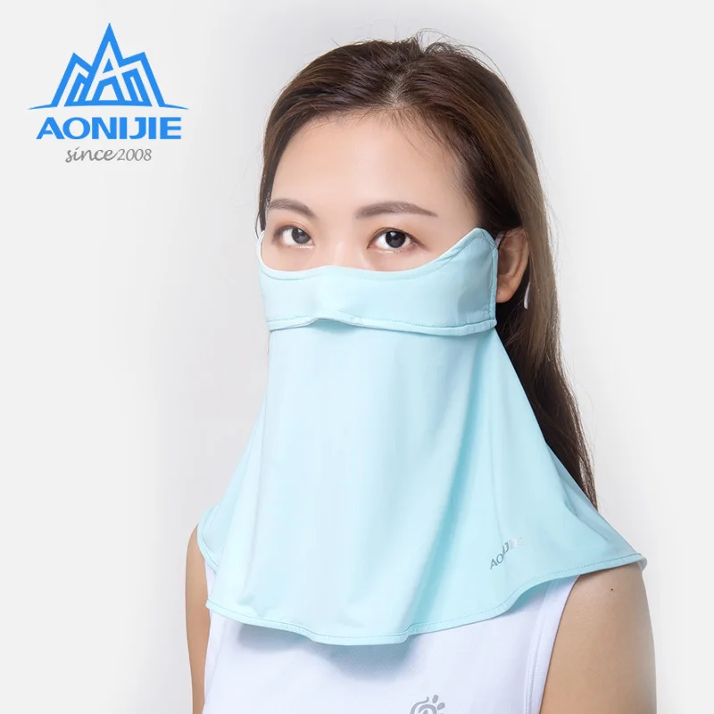 

AONIJIE E4407 Unisex Summer Sunscreen Sun Protective Face Cover For Fishing Hiking Cycling Marathon Trail Running