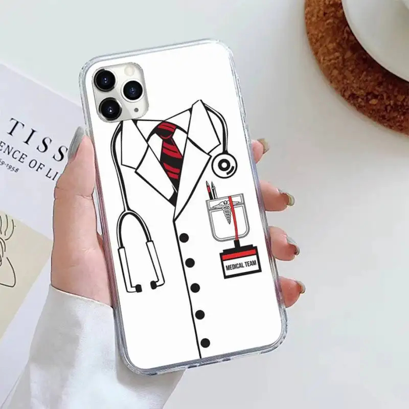 

medical nurse health medicine art Phone Case For iphone 12 5 5s 5c se 6 6s 7 8 plus x xs xr 11 pro max