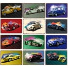 Winner гонка автомобиль жестяные знаки суперкар металлические постеры железная живопись винтажный домашний декор для бара паба клуба мужская пещера