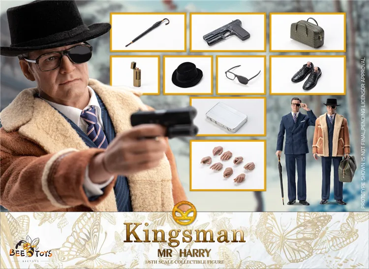 

1/6 BE01 Ace Agent Uncle Colin Model Doll full set 12" action figure Pre-sale