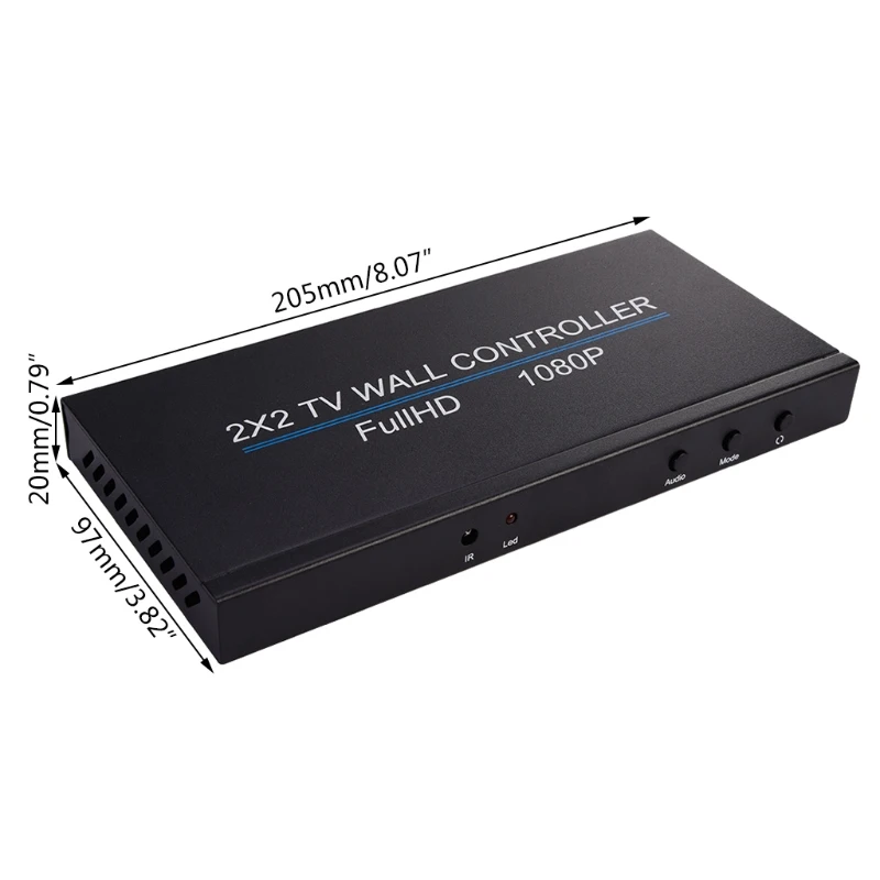 

TV Processor Images Stitching Multifunctional 2X2 Video Wall Controller