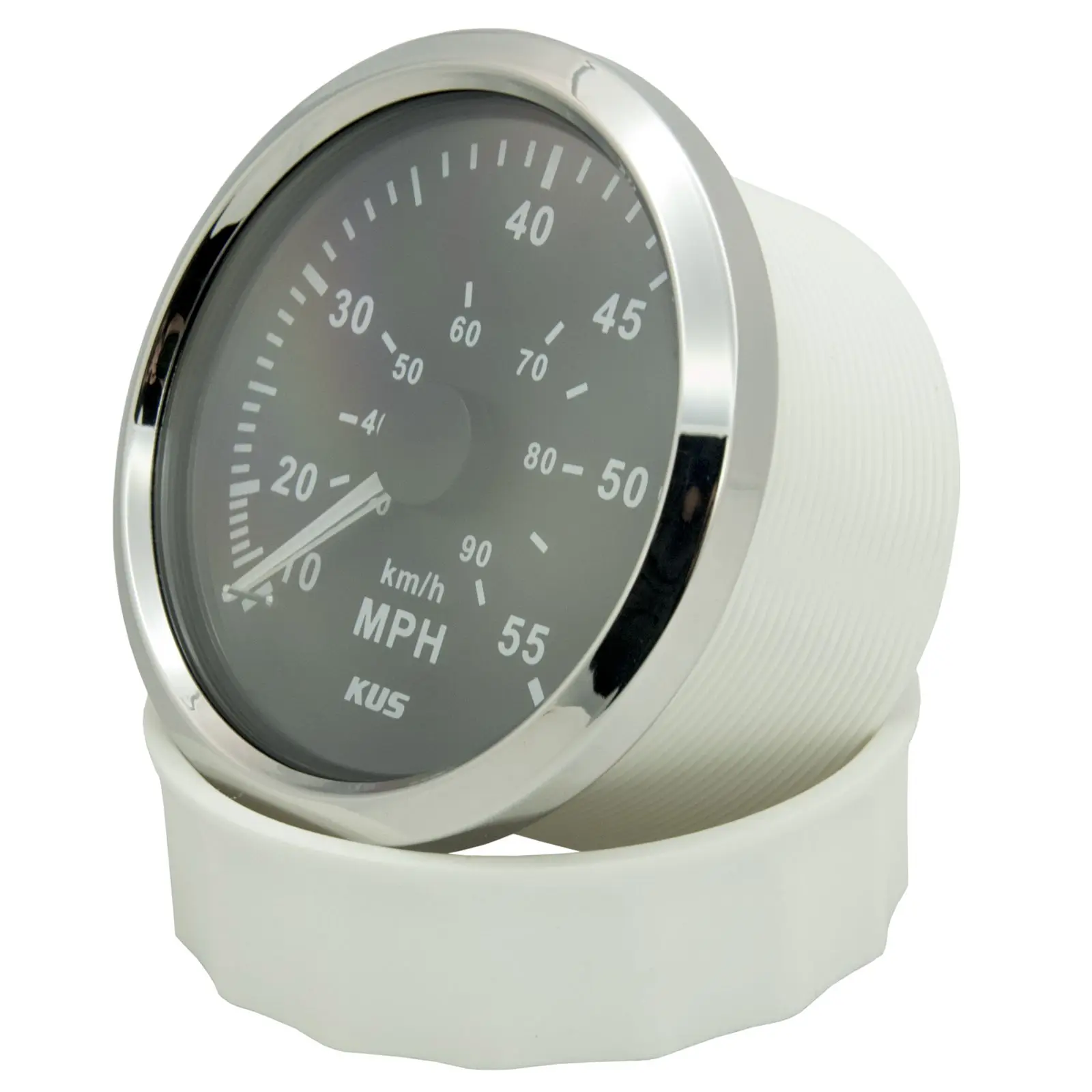 KUS Давление сигнальный Спидометр лодка морской Speedo Gauge Черный уход за кожей лица