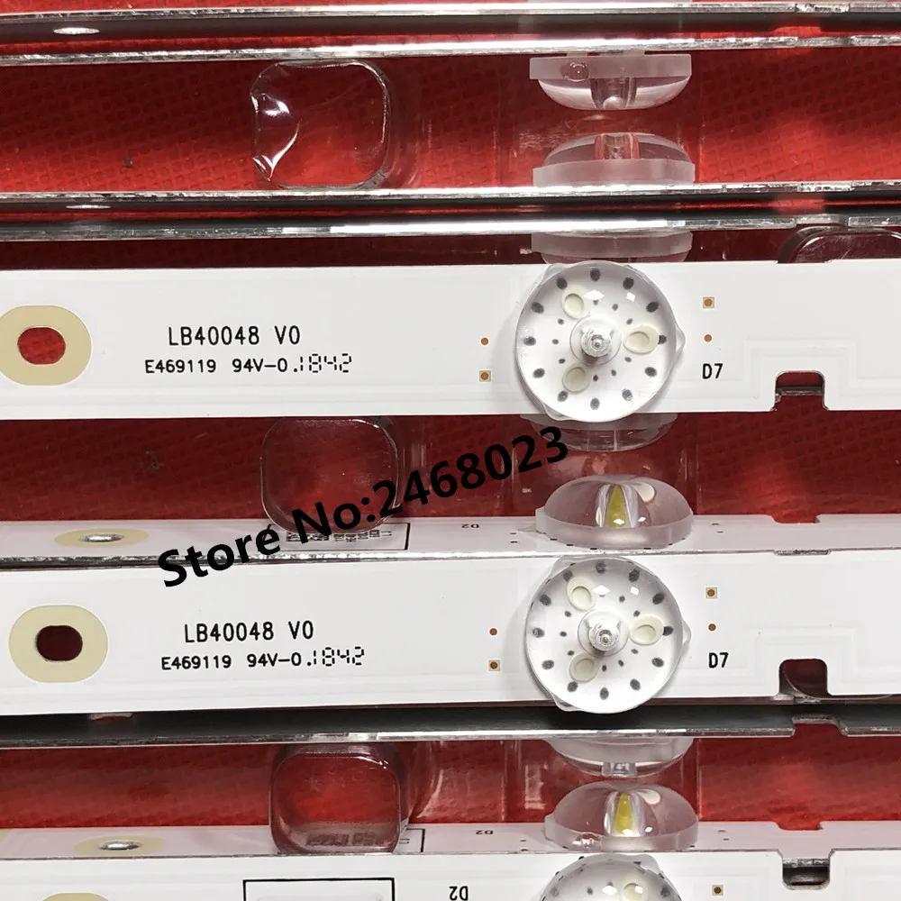3 шт. 40 дюймов 760 мм светодиодный полосы для JHD400N2F31 TXL1QL LC 40LB601U|Светодиодные ленты| |