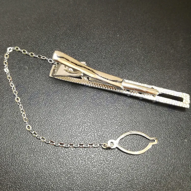 Зажим для галстука с натуральным сапфиром бесплатная доставка женское