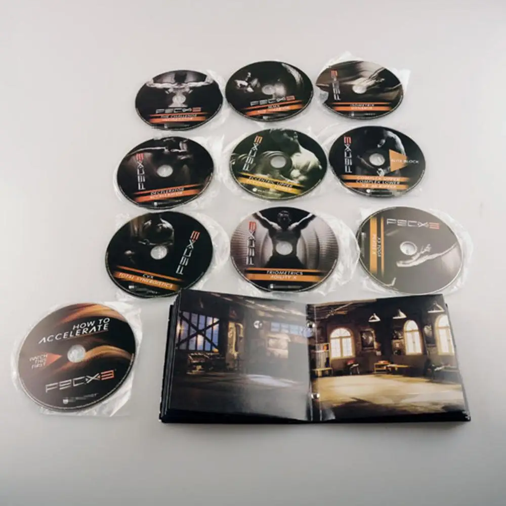Новый P90 для Beachbody P90X3 Elite Block комплекс Upper Lowr X3 Ab Ripper DVD|Проигрыватели DVD| |