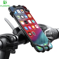 floveme motorcycle phone holder bicycle mobile phone stand gps soporte movil moto 4 0 6 3 inch phone bike handlebar holder mount