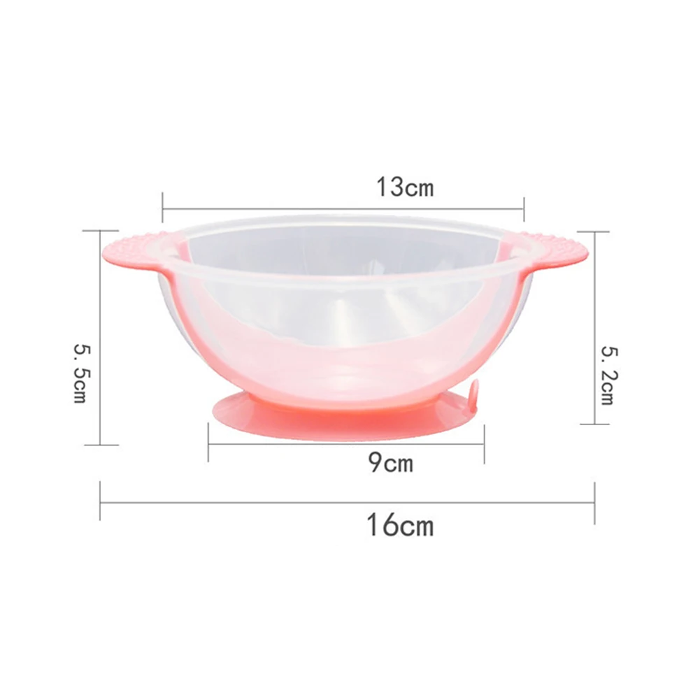 Детская Нескользящая миска для еды кормушка на присоске обучающая посуда