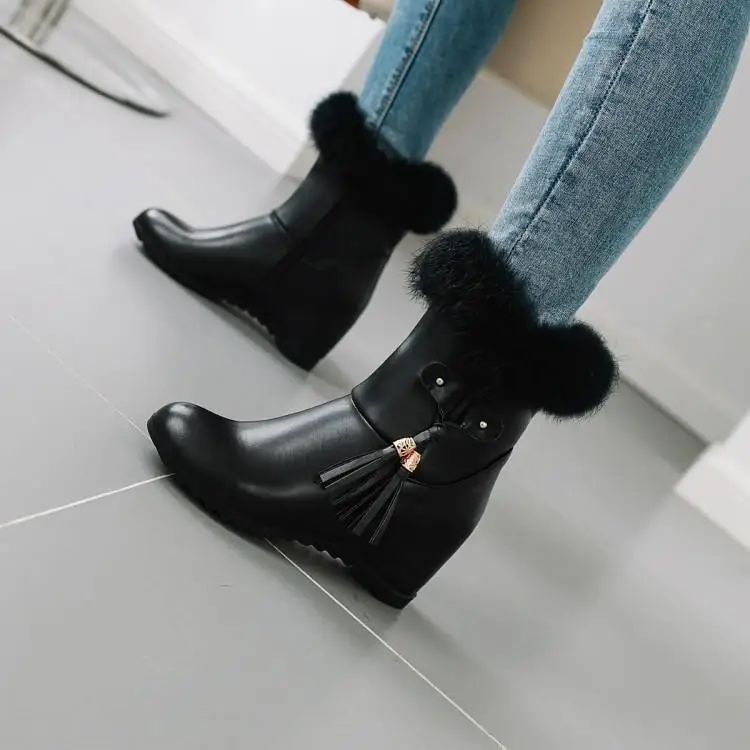 Ботильоны для женщин модная зимняя женская обувь на высоком каблуке