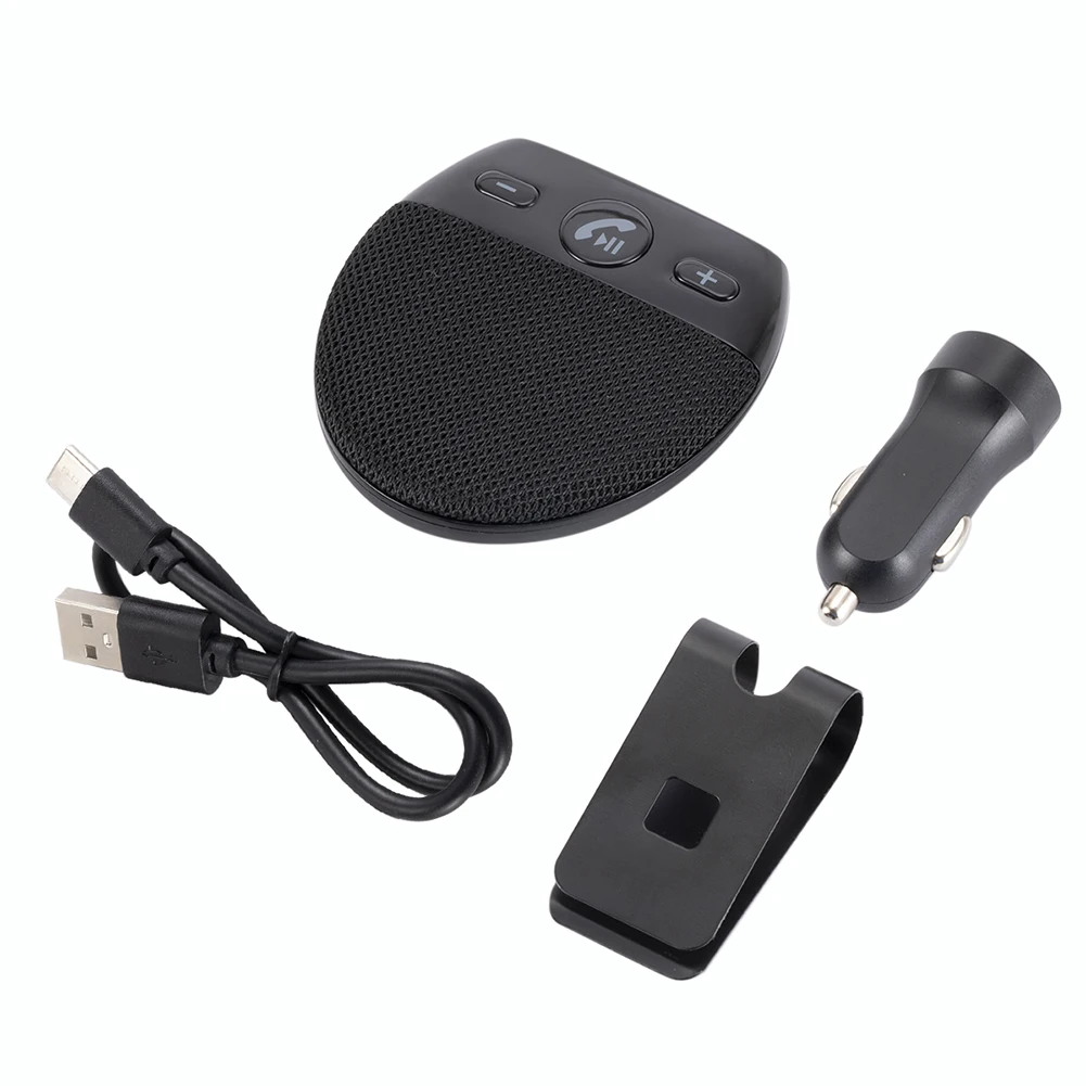 

SP11 Car Wireless v5.0 Speakers Handsfree Car Kit Handsfree Speakerphone Sun Visor Car Accessories