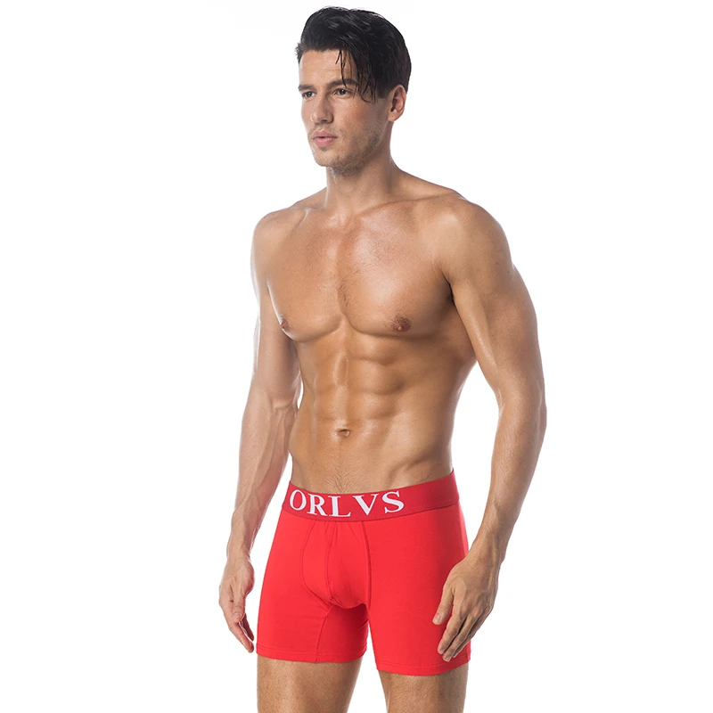 Брендовое Мужское нижнее белье боксеры Длинные мужские трусы-боксеры Calzoncillos