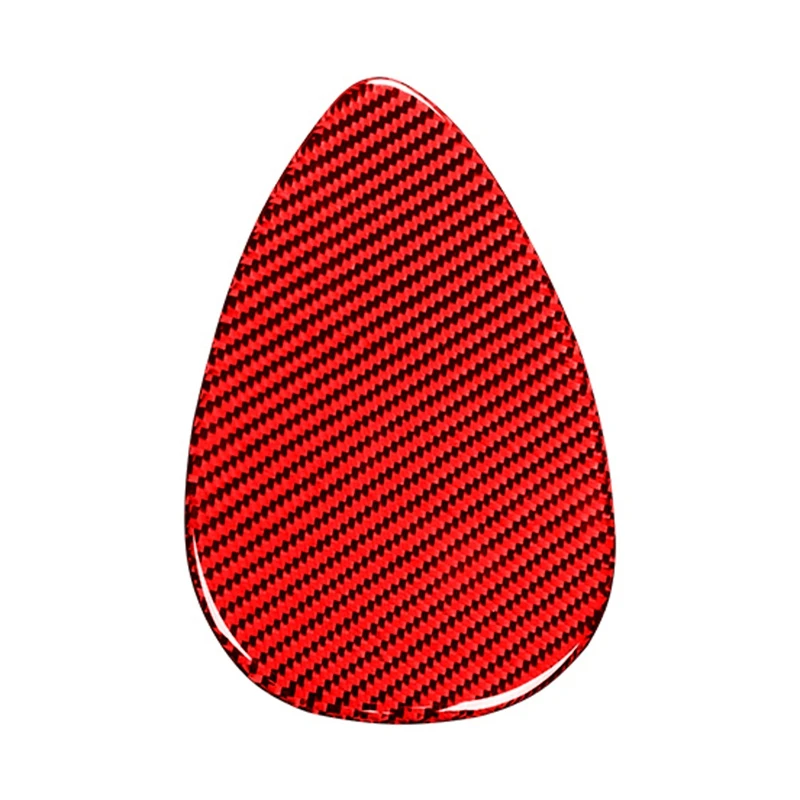 

for Mini Cooper F55 F56 2014-2020 Carbon Fiber Console Air Outlet Vent Cover Trim Sticker, Red
