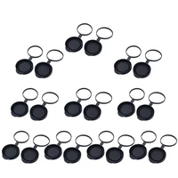 10 pairs binoculars protective rubber objective lens caps 42mm for fits telescope with outer diameter 52 54mm w2590a