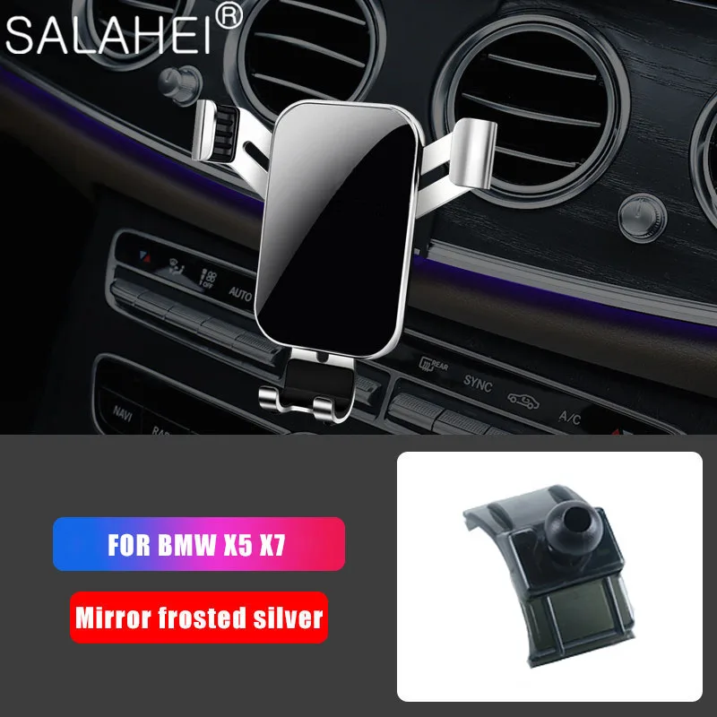 

Car Mobile Phone Holder Adjustable For BMW X5 X7 Special Smartphone Car Support Clip Mount Holder Support Stand Car Accessories