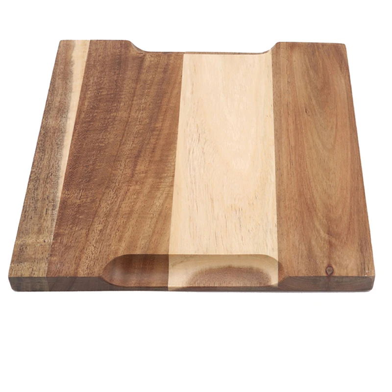 1 шт. лоток из цельного дерева для западной еды в японском стиле черная шиферная