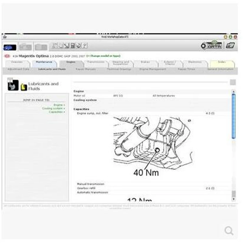 Программное обеспечение для ремонта автомобилей vivid Shop 10 2 Поддержка до 2010 года
