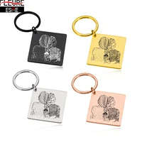 original customized keychain for women sister best friend personalized gift custom name keyring keychain for car keys backpack