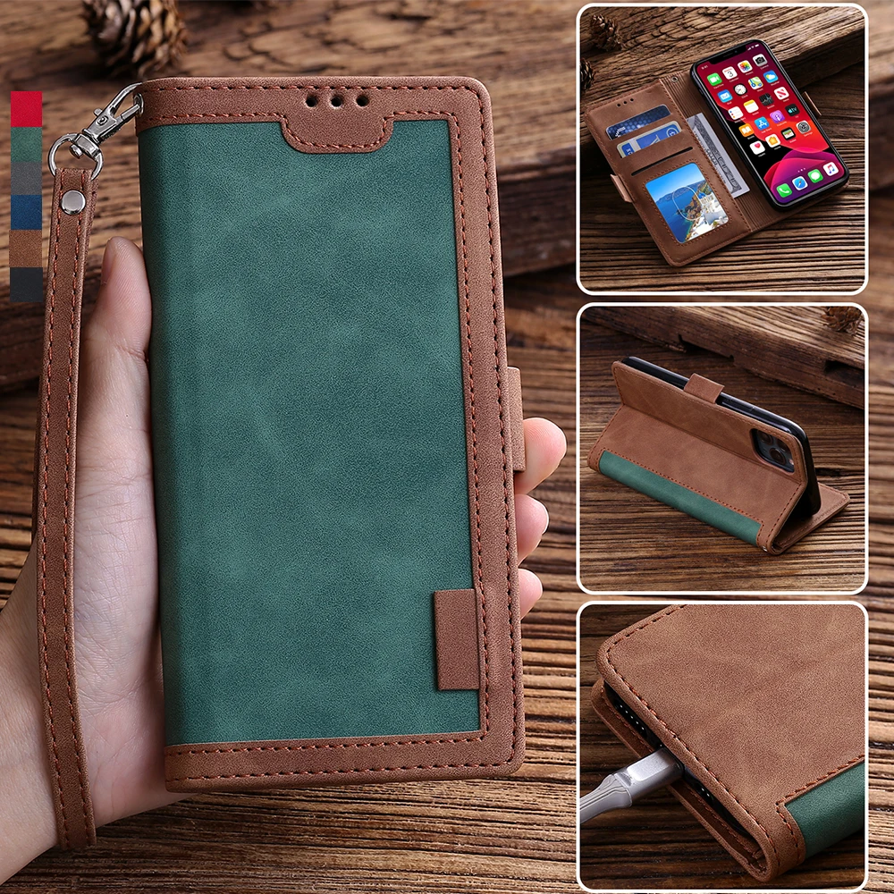 Чехол-книжка 8 Plus для Apple iPhone 11 Pro Max 6 7 X XR XSMAX ретро бумажник роскошный мобильный