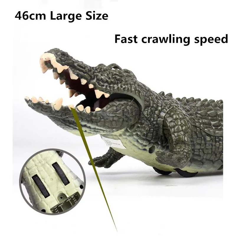 Игрушка крокодил с дистанционным управлением радиоуправляемая игрушка