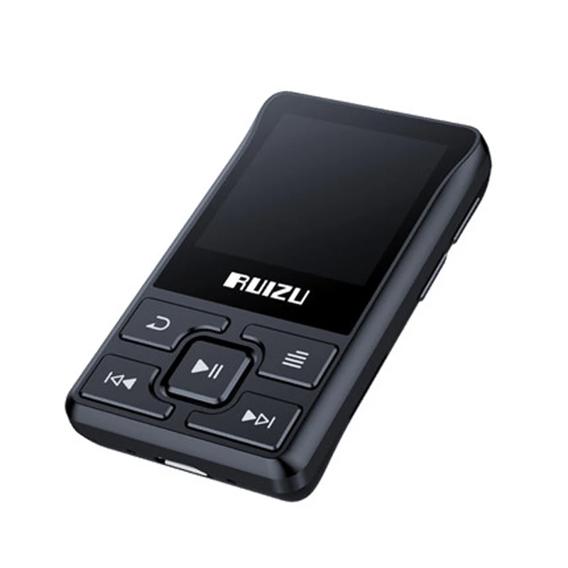 Новейший Спортивный Bluetooth MP3-плеер RUIZU X55, 8 ГБ, мини-клип с поддержкой экрана, FM, запись, электронная книга, часы, шагомер