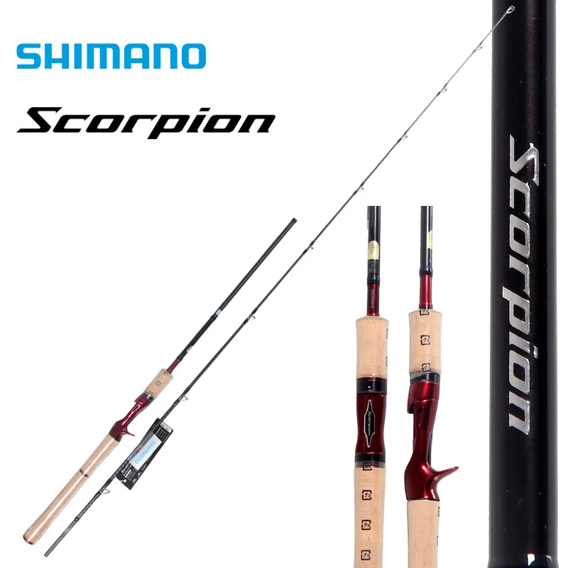 SHIMANO 19 Бас Удочка Скорпион литье/Спиннинг 7 размеров высокое качество японская