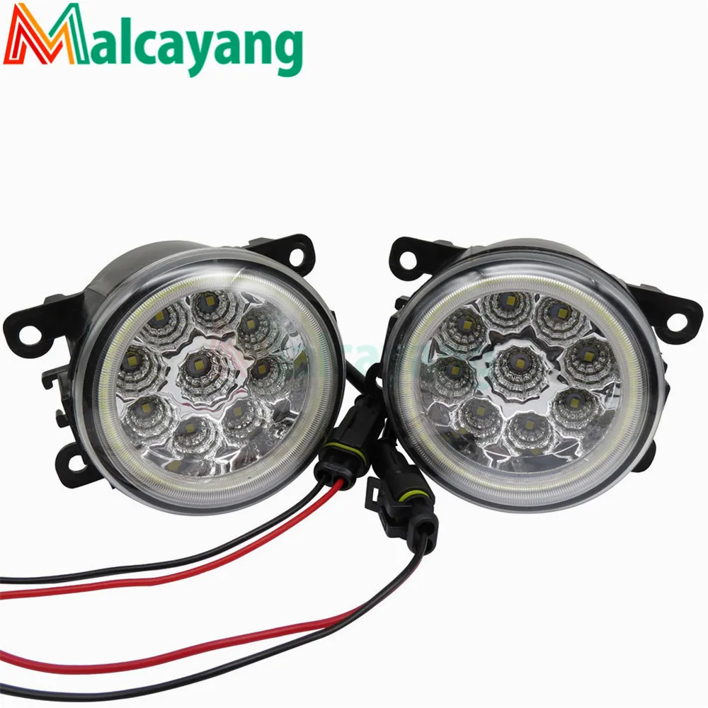 Противотуманный светильник Angel Eyes левый и правый для Ford Falcon 2005 2008 (Австралия) 90 мм