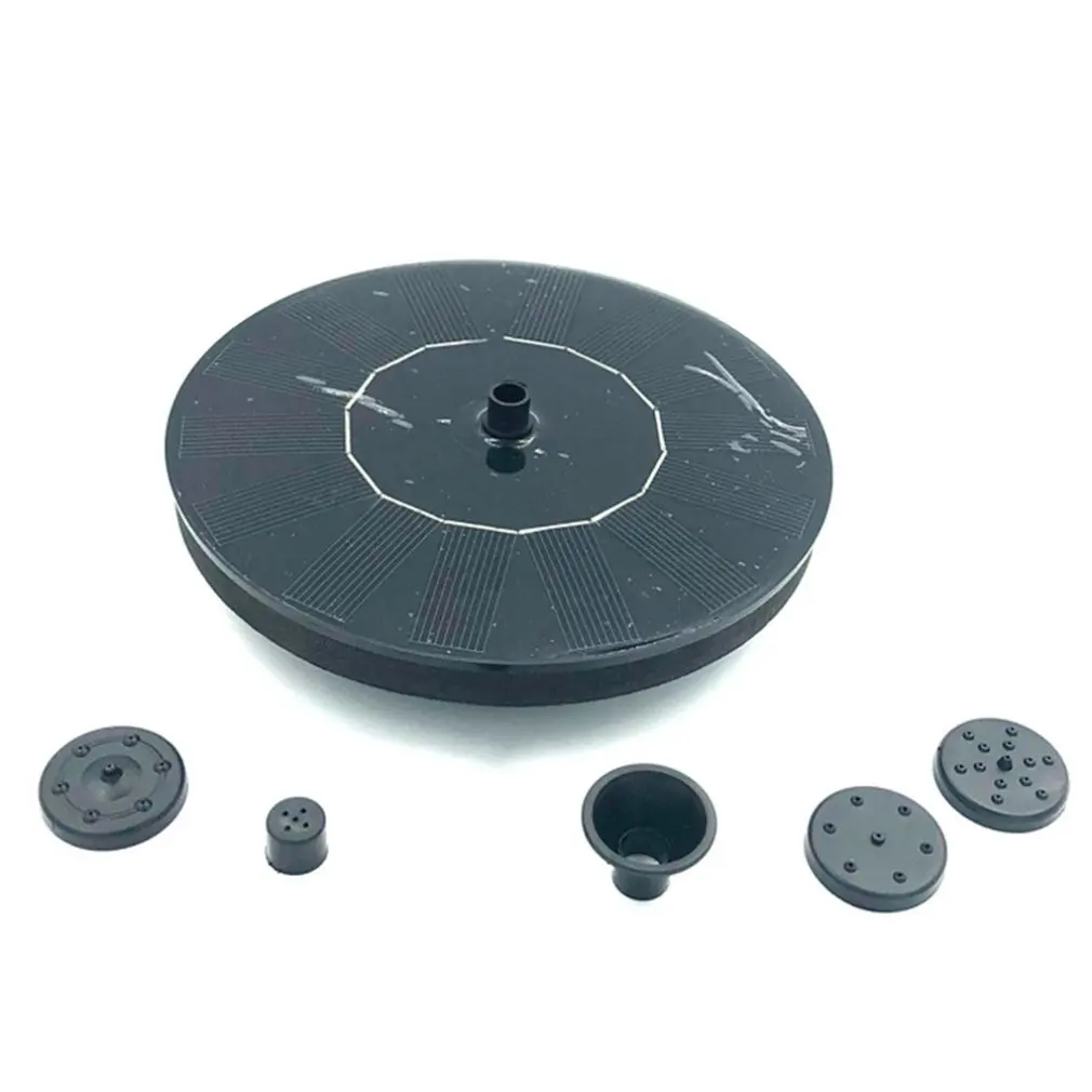 

Hobbylane Solar Fountain Floating Garden Water Fountain Pool Pond Decoration Solar Powered Fountain Water Pump