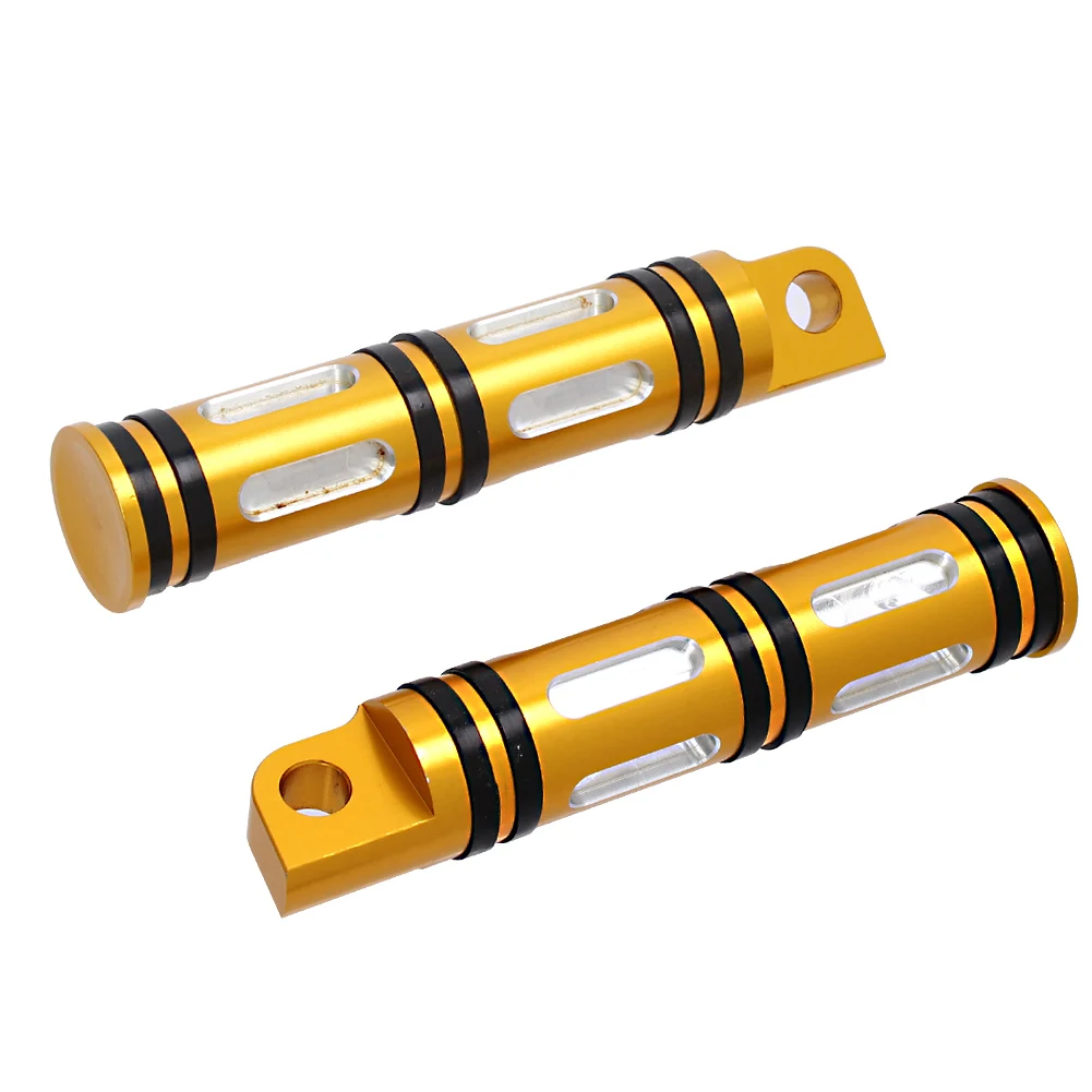 

1 Pair Black Foot Rests Motorcycle Foot Pegs CNC Foot Pegs For Harley Street Glide