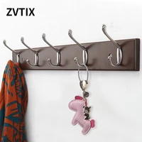european style bamboo clothes hanger wall hanging wooden clothes hanger living room bathroom furniture for home coat rack wall