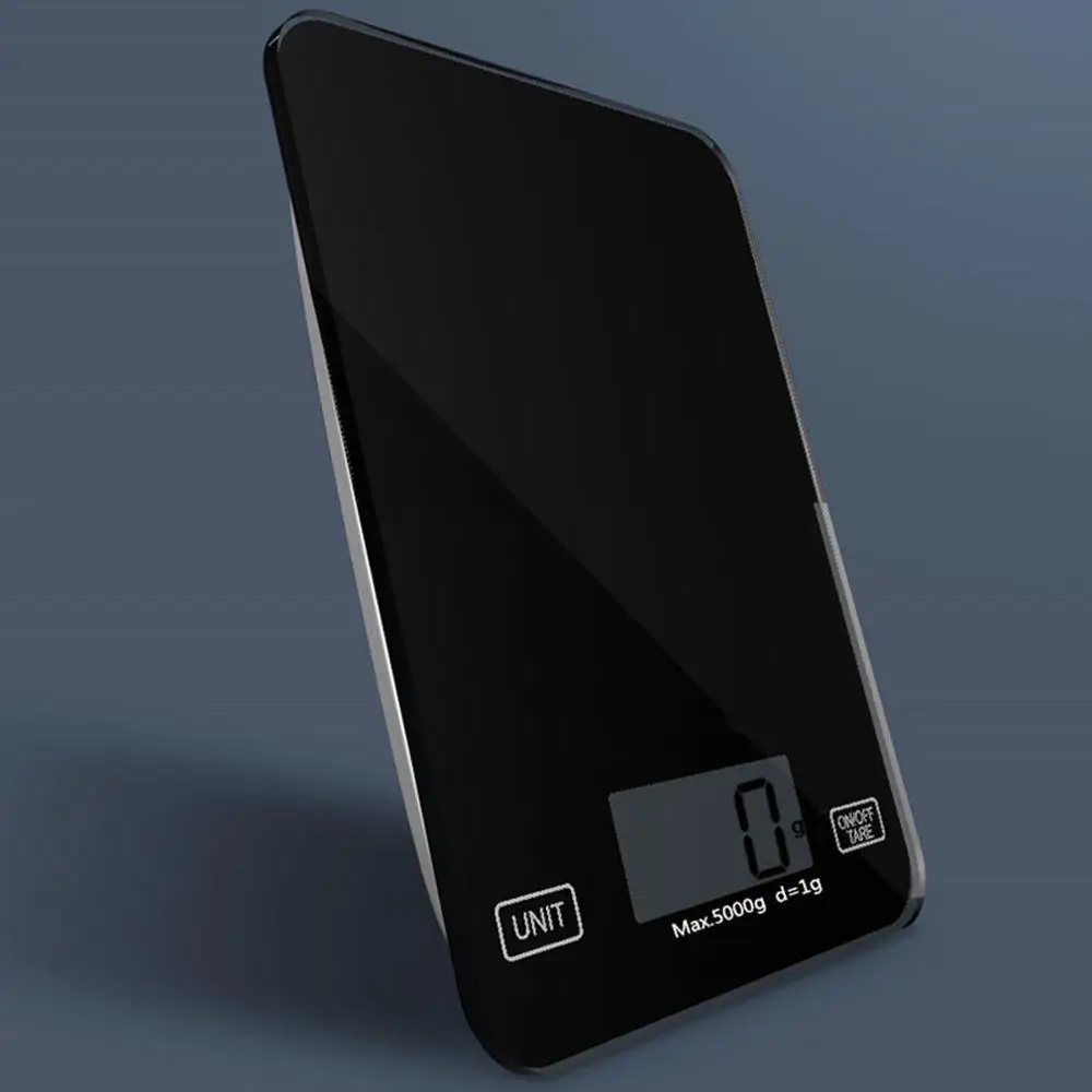 Кухонные весы для выпечки компактные кухонные электронные 5 кг/1 г стеклянные