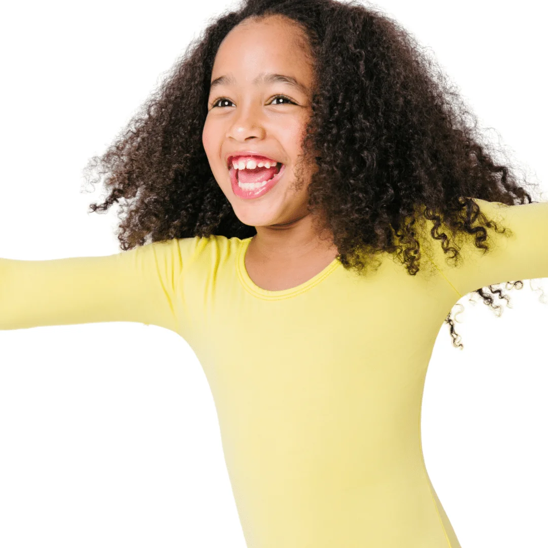 

Girls Long Sleeve Dancewear Gymnastics Suits Lycra Spandex Ballet One-Piece Dance Leotards