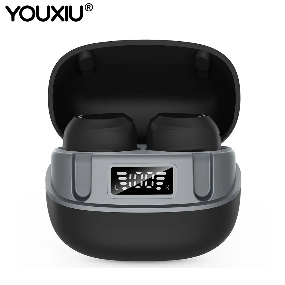 YOUXIU U6 беспроводные наушники TWS bluetooth HIFI 3D стерео IPX6 Водонепроницаемый мини