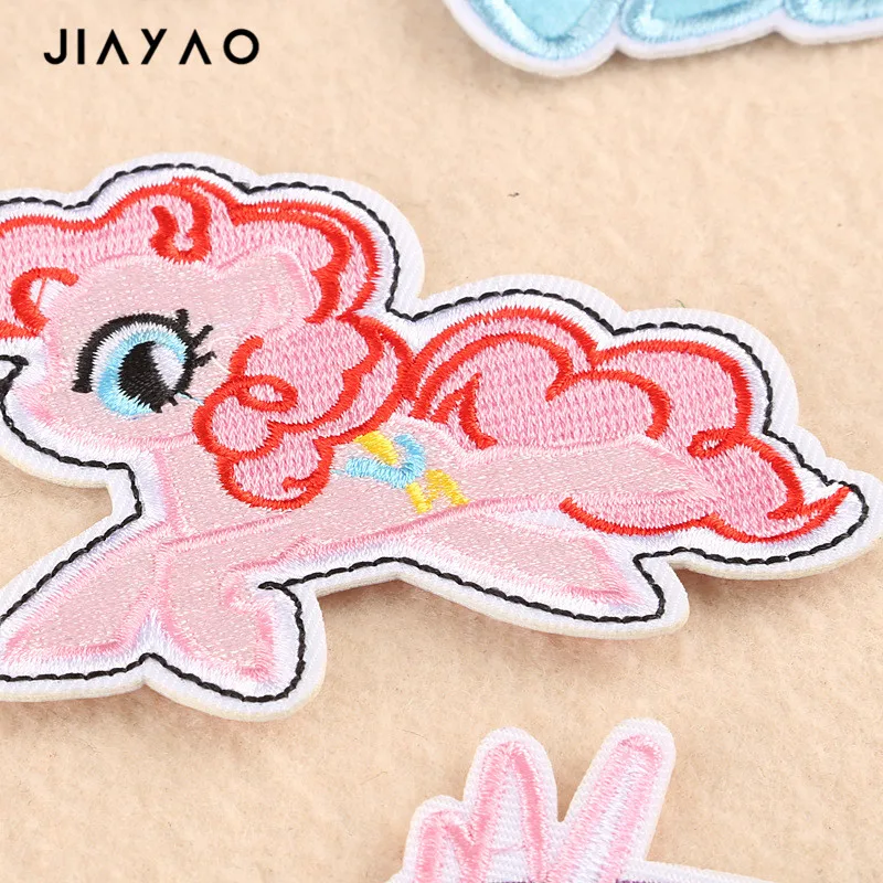 Мультяшная вышитая вышивка популярная тканевая нашивка в виде животных Одежда