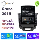 Автомагнитола Ownice, мультимедийный блок на Android 10,0 для Chevrolet 2015 Cruze, автомобильная аудиосистема 2DIN, 4G LTE 360, панорама