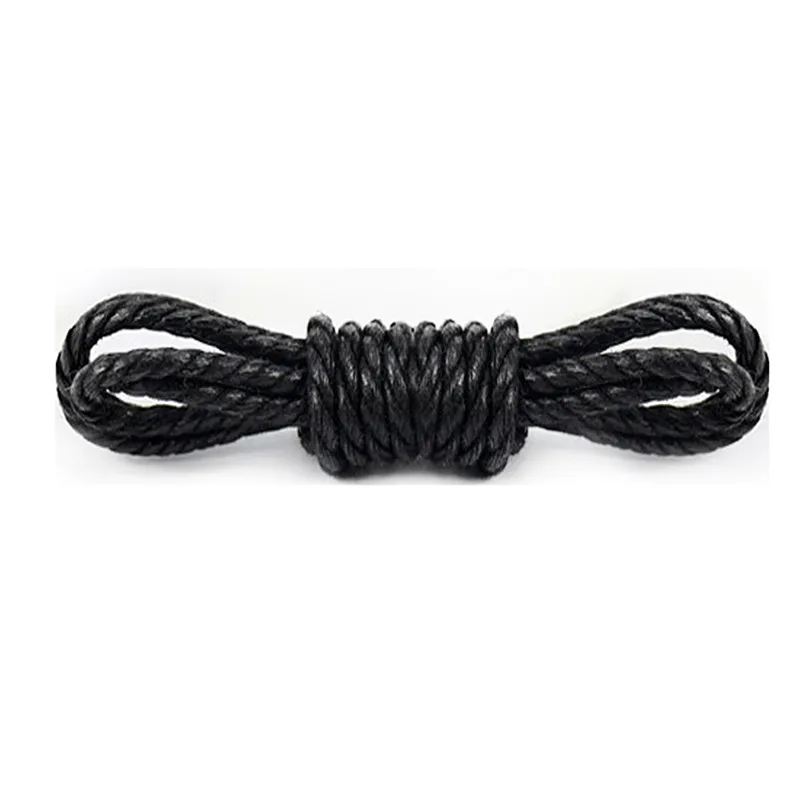 3-Black 1 пара вощеных цветных длинных шнурков прочные Мягкие Водонепроницаемые Круглые Шнурки для ботинок для кроссовок Ботинки martin женские мужские шнурки для обуви - Цвет: 3-Black
