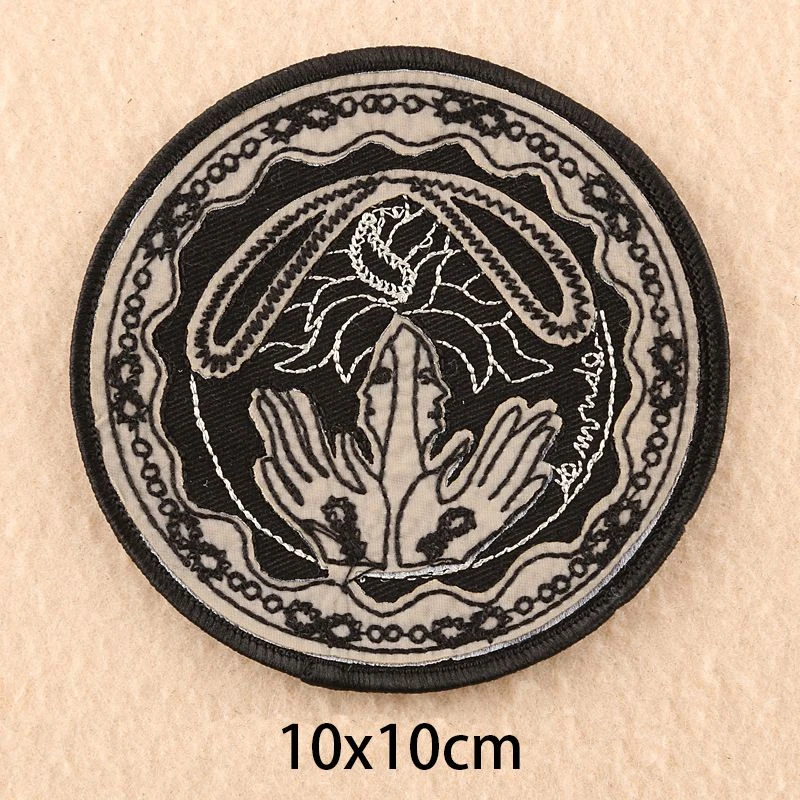 Высококачественные вышитые нашивки с мифологическими рассказами Пришивные