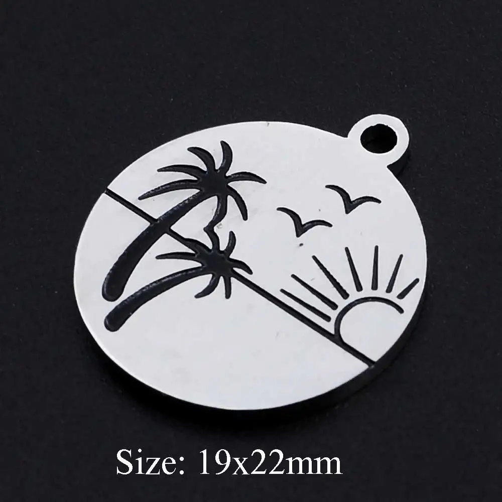 5 шт./лот 100% нержавеющая сталь Plam подвески для путешествий оптовая продажа