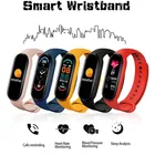 Смарт-часы M6, фитнес-трекер, монитор сердечного ритма, артериального давления, цветной экран, смарт-браслет для телефона