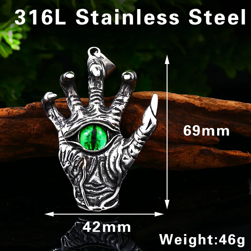 Байер модное кольцо из нержавеющей стали ожерелье с подвеской в виде лапы