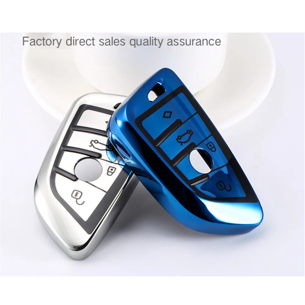 Новый оригинальный дизайн ТПУ чехол для ключей автомобиля Защита подходит BMW