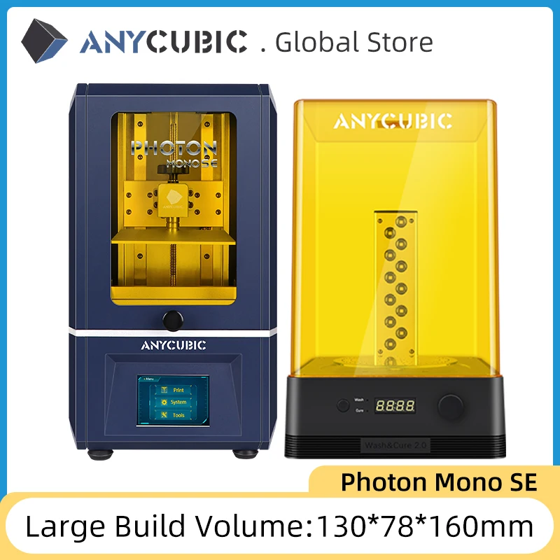 3d принтер anycubic Photon Mono SE diy kit электроника печать 6 дюймов 2K Монохромный ЖК-дисплей