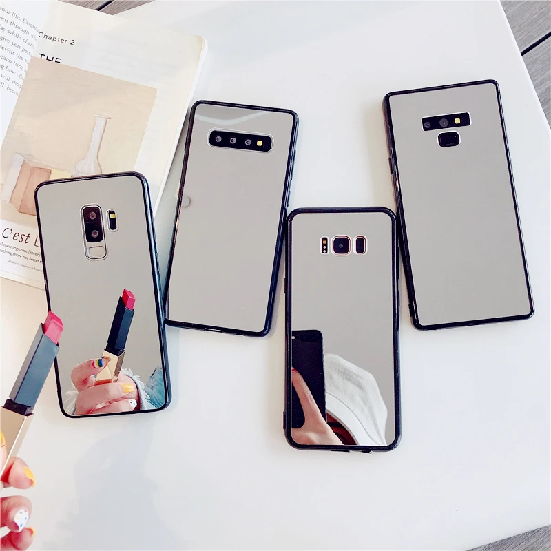 Зеркальный чехол для Samsung Galaxy S8 S9 Plus S10 S10e S7 Edge Note 10 9 8 A10 A30 A40 A50 A70 J730 A5 A7 2017 A6 2018 J2 Pro |