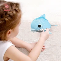 hot sale dinosaur 3d puzzle toys children baby educational learning for kids cartoon animals christmas jigsaw puzzles