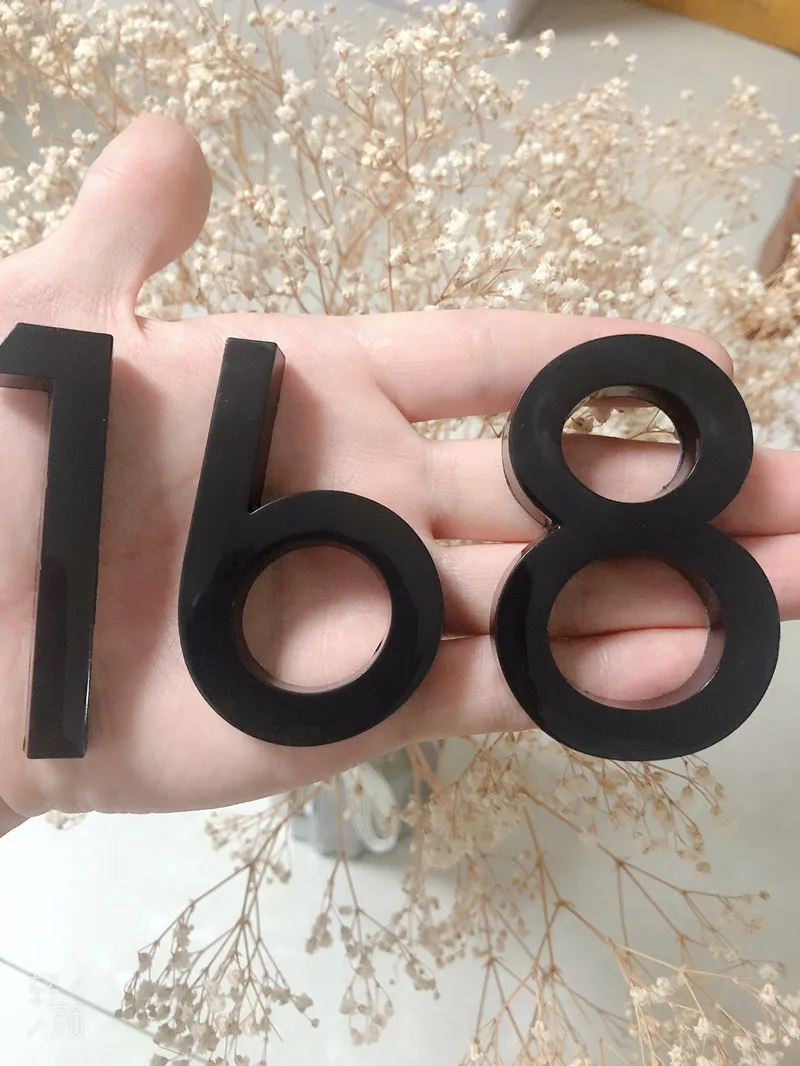 70 мм номер дома буквы большая современная дверь Алфавит открытый